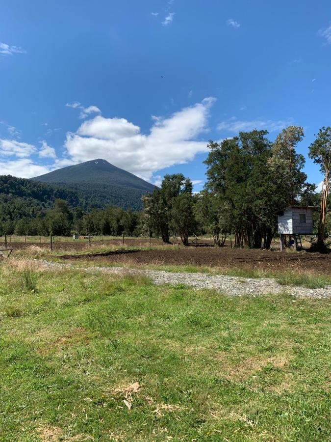 Cabana Del Campo Hornopiren Buitenkant foto