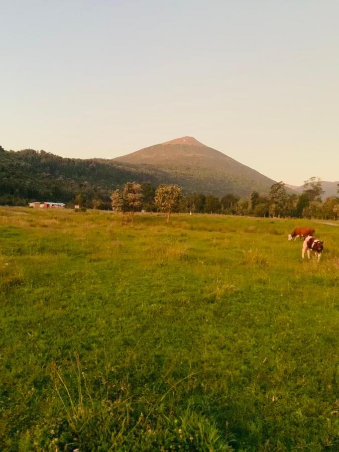Cabana Del Campo Hornopiren Buitenkant foto